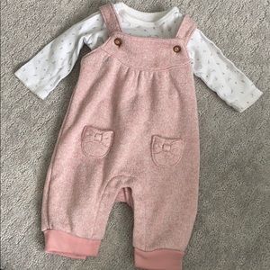 Baby cotton overalls